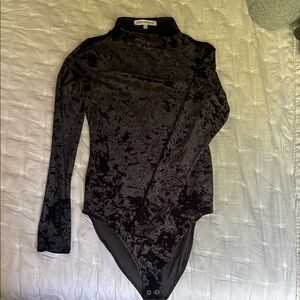 Good American Black Bodysuit